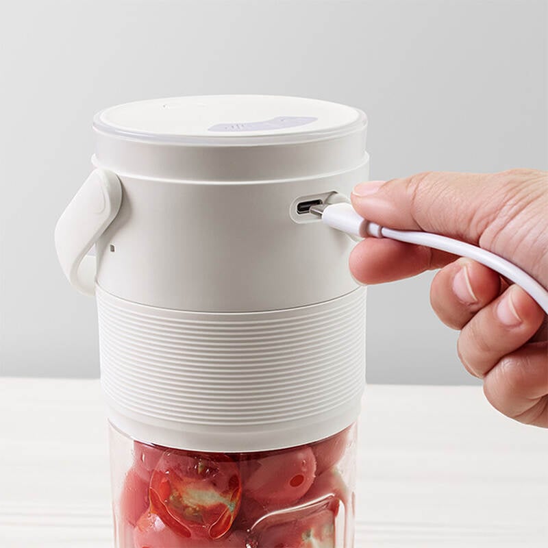 Máy xay sinh tố cầm tay LocknLock dung tích 475ml - Màu ngà - EJJ346IVY, , large image number null